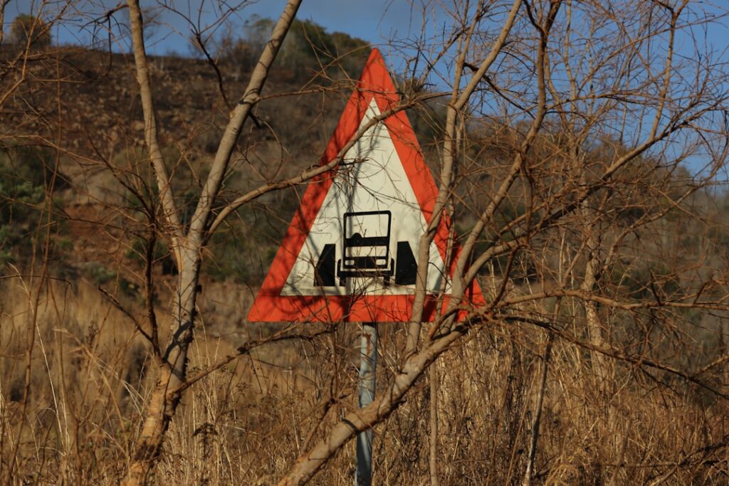 Photo Warning sign