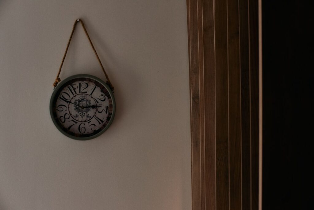 Photo Clock showing same time