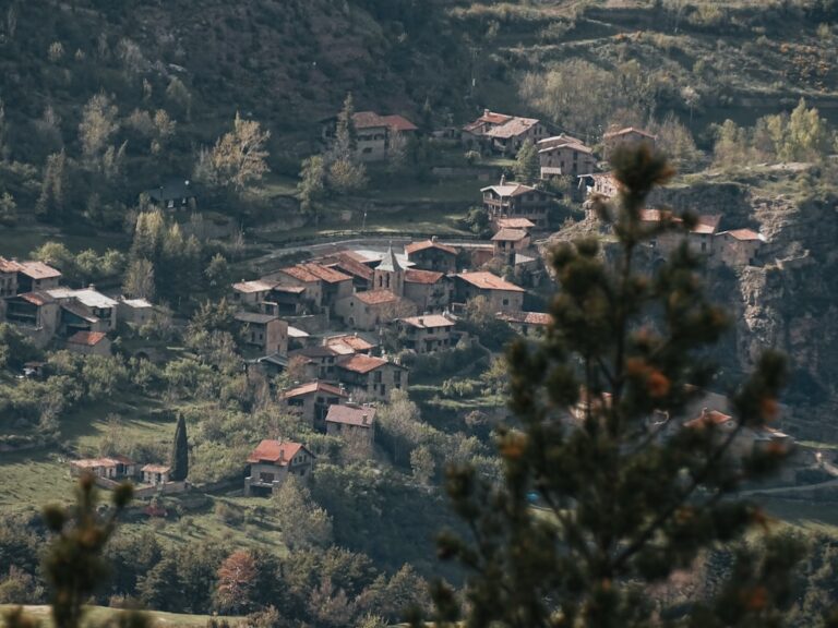 Photo beautiful villages Tuscany