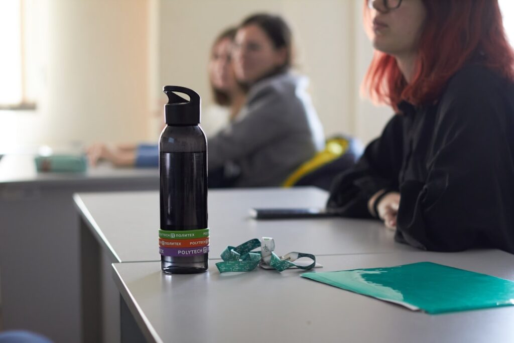 Photo reduce stress before presentations