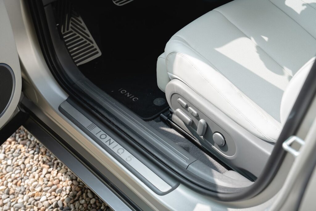 Photo clean car interior